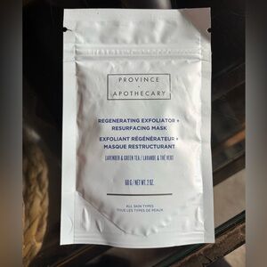 Province Apothecary Regenerating Exfoliator + Resurfacing Mask